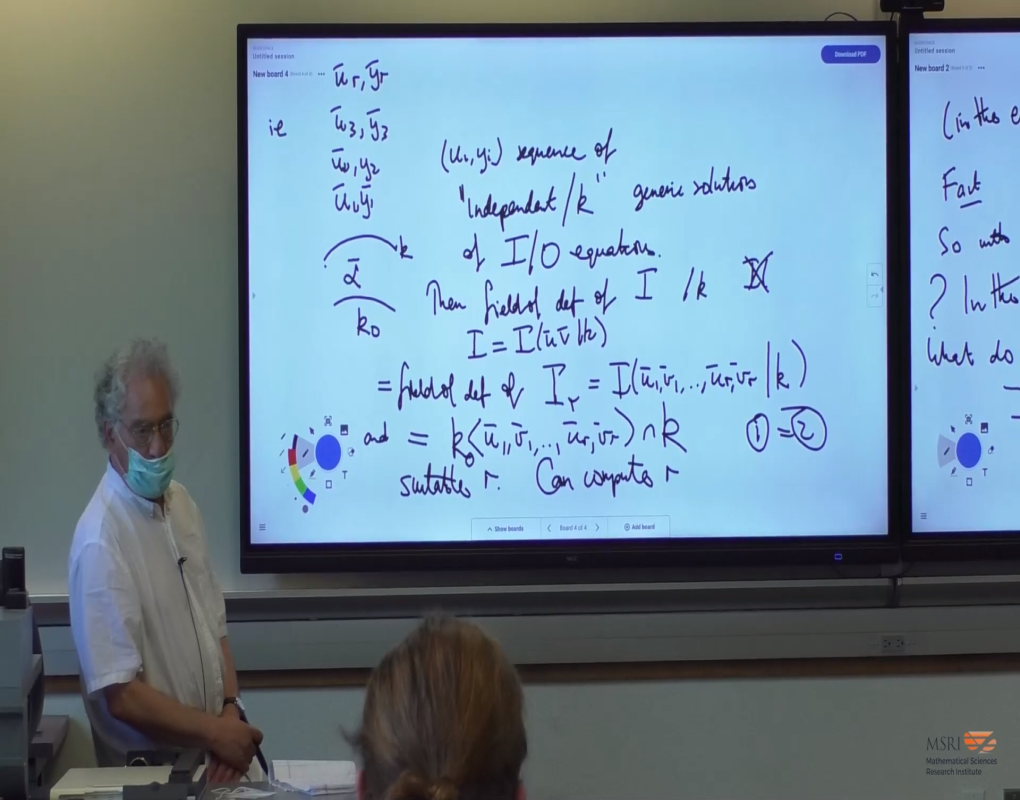 Algebraic Theory of Differential and Difference Equations, Model Theory and their Applications: Lecture X Thumbnail