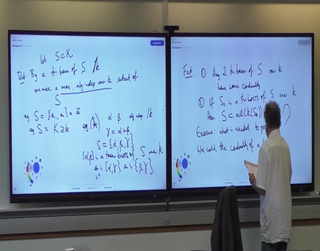 Algebraic Theory of Differential and Difference Equations, Model Theory and their Applications: Lecture XI Thumbnail