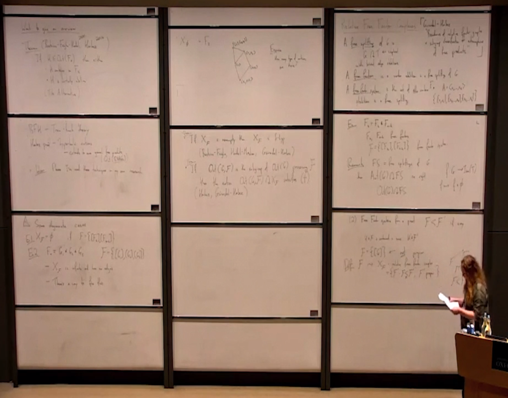 Metric Geometry and Geometric Analysis (Oxford, United Kingdom): "Research Talk: Hyperbolic Actions and Relative Free Factor Complexes" Thumbnail