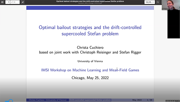 Optimal bailout strategies resulting from the drift controlled supercooled Stefan problem Thumbnail