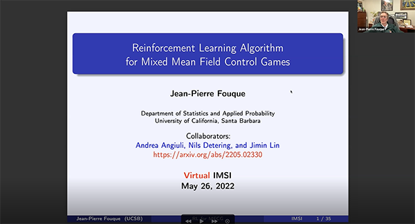 Reinforcement Learning Algorithm for Mixed Mean Field Control Games Thumbnail