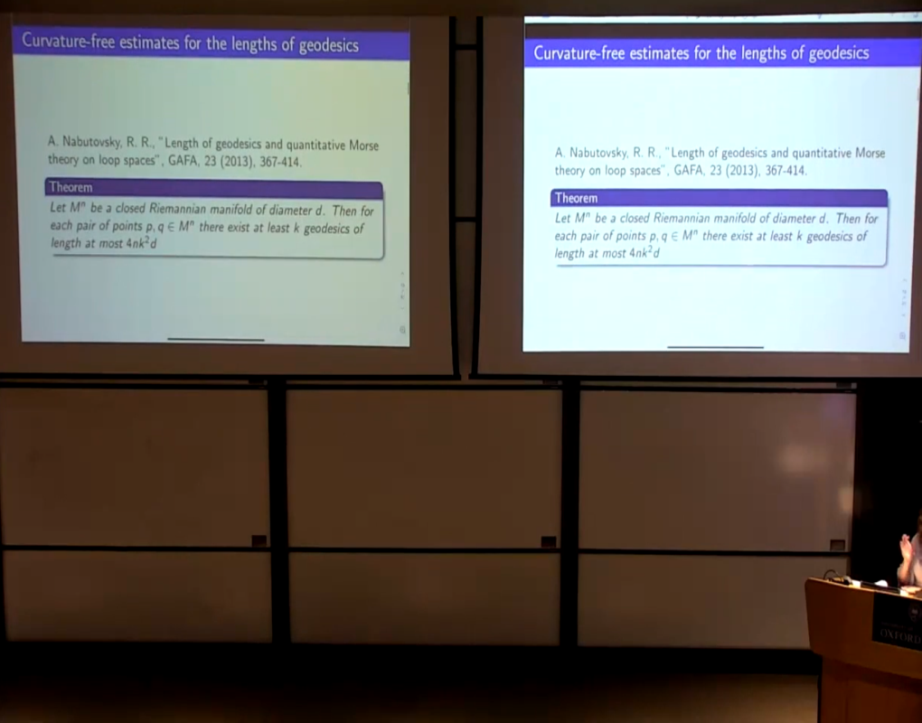 Metric Geometry and Geometric Analysis (Oxford, United Kingdom): "Lecture & Mini-Course 1: "Geometric Inequalities: Homotopies, Fillings and Geodesics"" Thumbnail