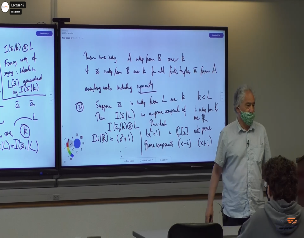 Algebraic Theory of Differential and Difference Equations, Model Theory and their Applications: Lecture XV Thumbnail