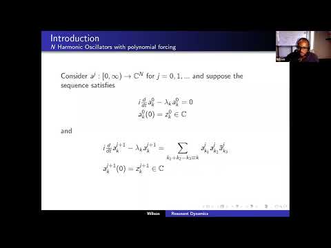 Resonant Dynamics in Evolutionary Dispersive Equations Thumbnail