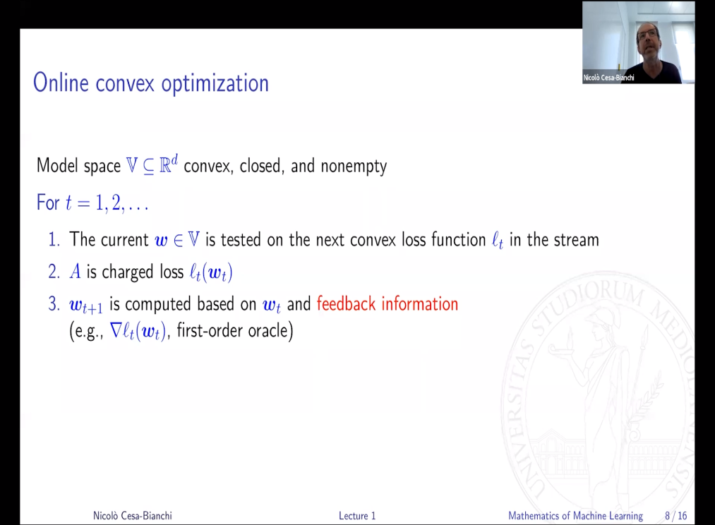 Mathematics Of Machine Learning: Online Learning Thumbnail