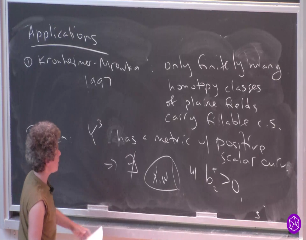 Introductory Workshop: Analytic and Geometric Aspects of Gauge Theory: "Contact 3-Manifolds and Gauge-Theoretic Invariants" Thumbnail