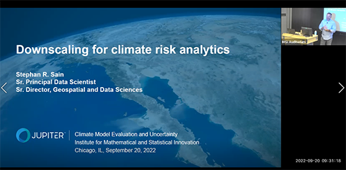 Downscaling for climate risk analytics Thumbnail