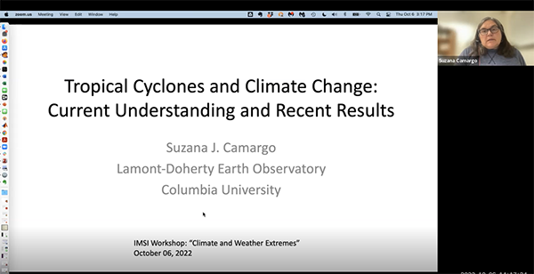 Tropical Cyclones and Climate Change: current understanding and recent results Thumbnail