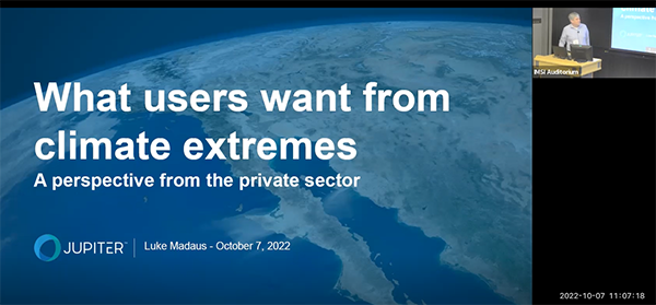 What users want from climate extremes: a perspective from the private sector Thumbnail