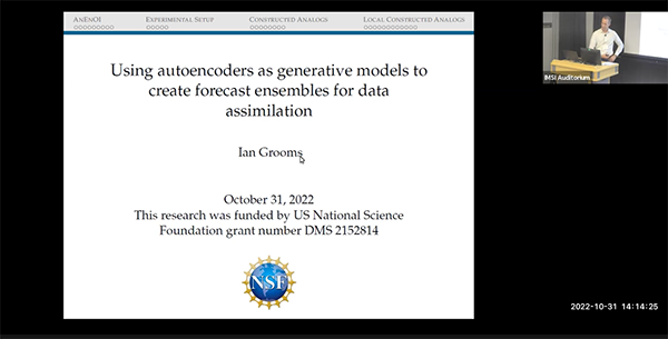 Using autoencoders as generative models to create forecast ensembles for data assimilation Thumbnail