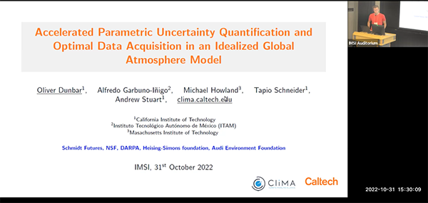 Accelerated Parametric Uncertainty Quantification and Optimal Data Acquisition in an Idealized Global Atmosphere Model Thumbnail