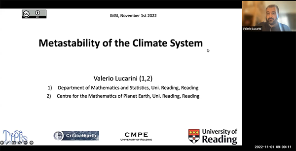Metastability of the Climate System Thumbnail