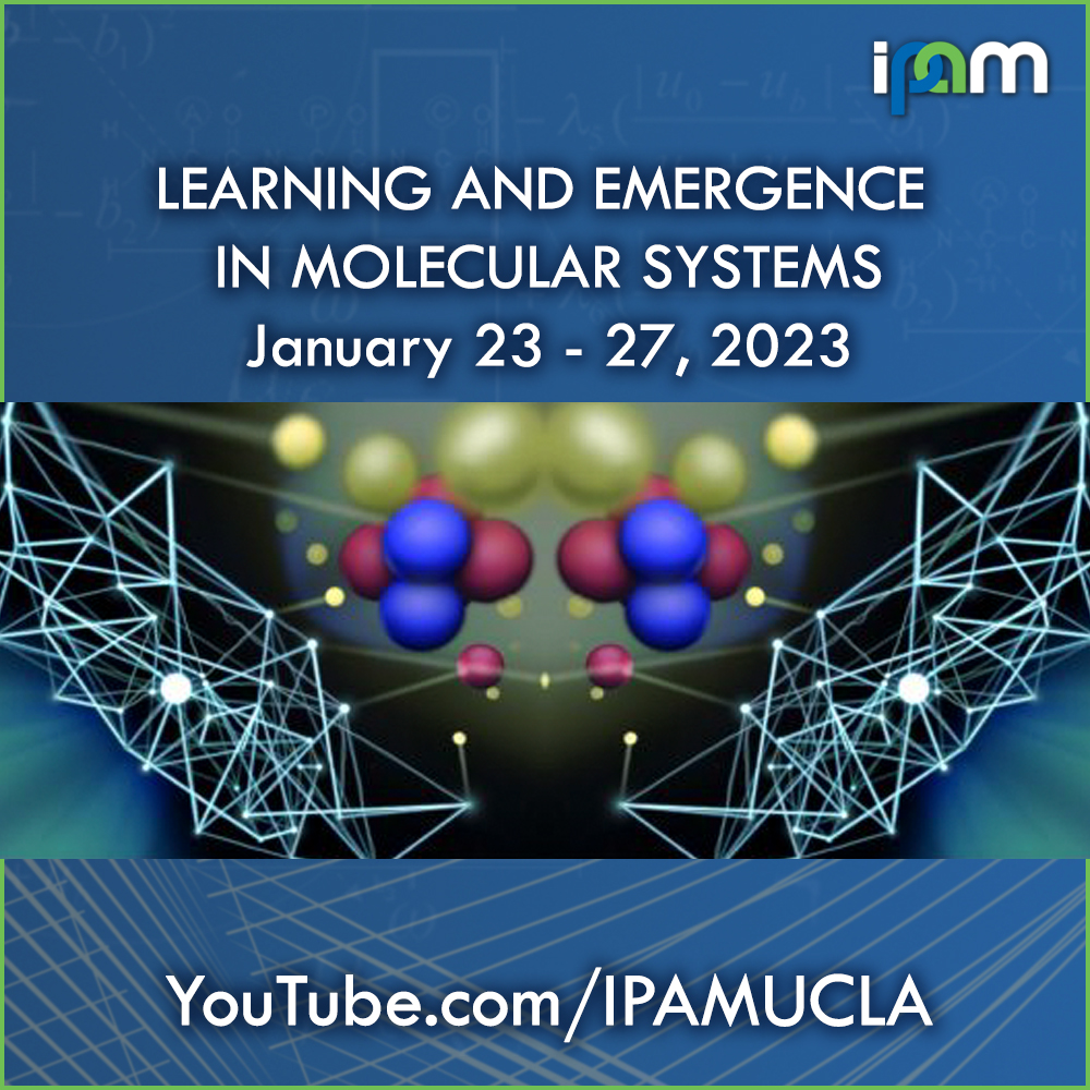 Frank Noe - Advancing molecular simulation with deep learning - IPAM at UCLA Thumbnail