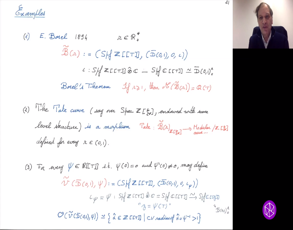 Diophantine Geometry Introductory Workshop: "Formal-Analytic Surfaces: Nori’s Bound in Arakelov Geometry and Archimedean Overflow" Thumbnail