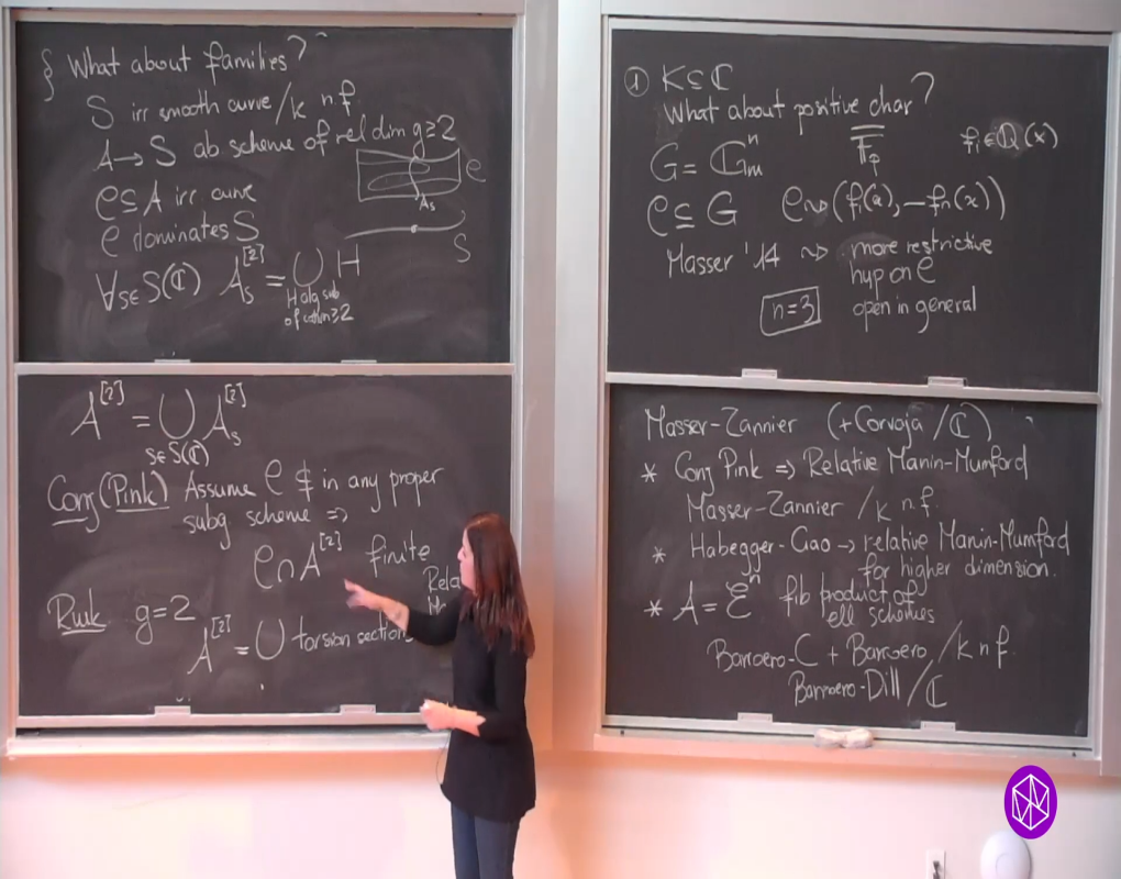 Diophantine Geometry Introductory Workshop: Unlikely Intersections and Applications to Diophantine Problems Thumbnail