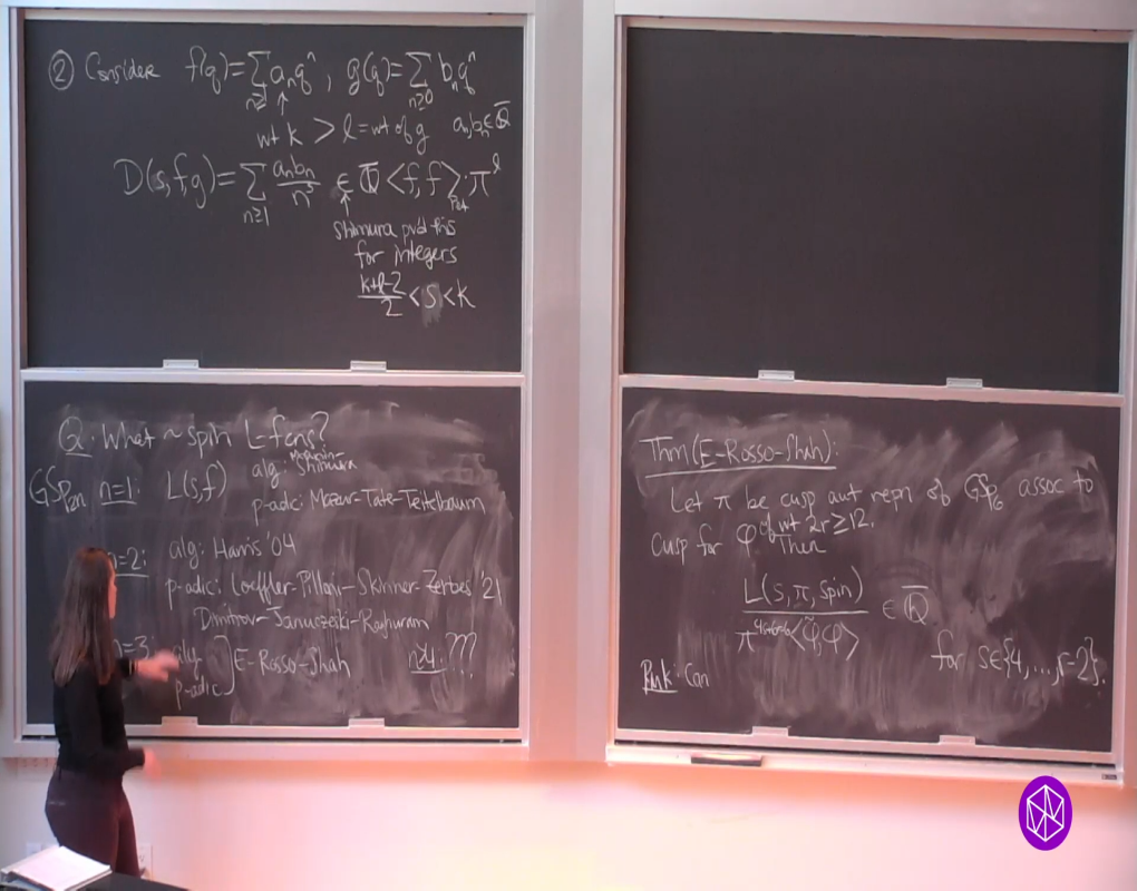 Algebraic Cycles, L-Values, and Euler Systems "Shimura Varieties and L-Functions" Topical Workshop: Algebraic and P-Adic Aspects of L-Functions, with a View toward Spin L-Functions for GSp_6 Thumbnail