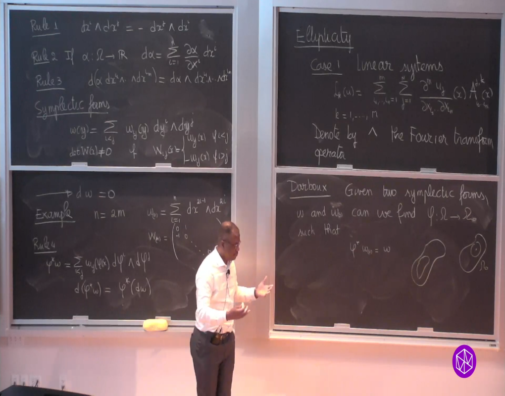 MSRI / SLMath 40th Anniversary Symposium: Darboux Theorem and Ellipticity Thumbnail