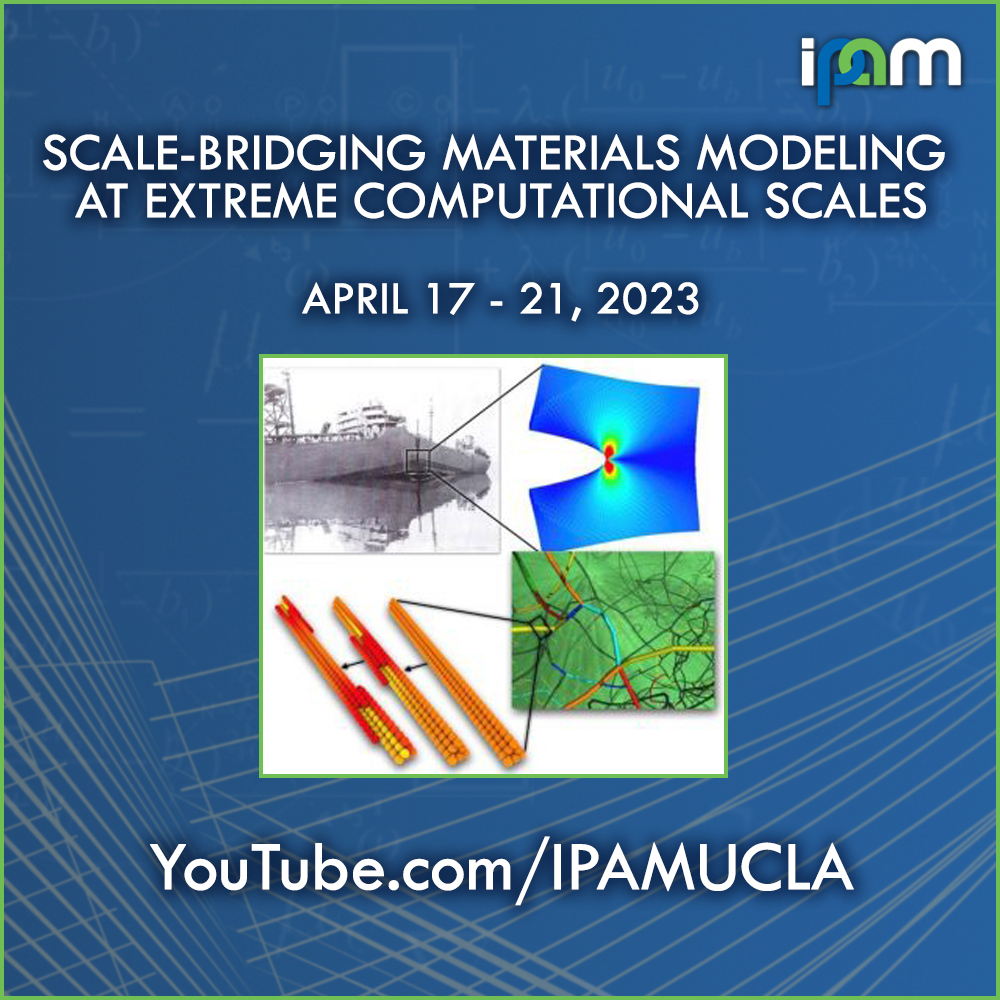 Frederic Legoll - Parareal algorithms for molecular dynamics simulations - IPAM at UCLA Thumbnail