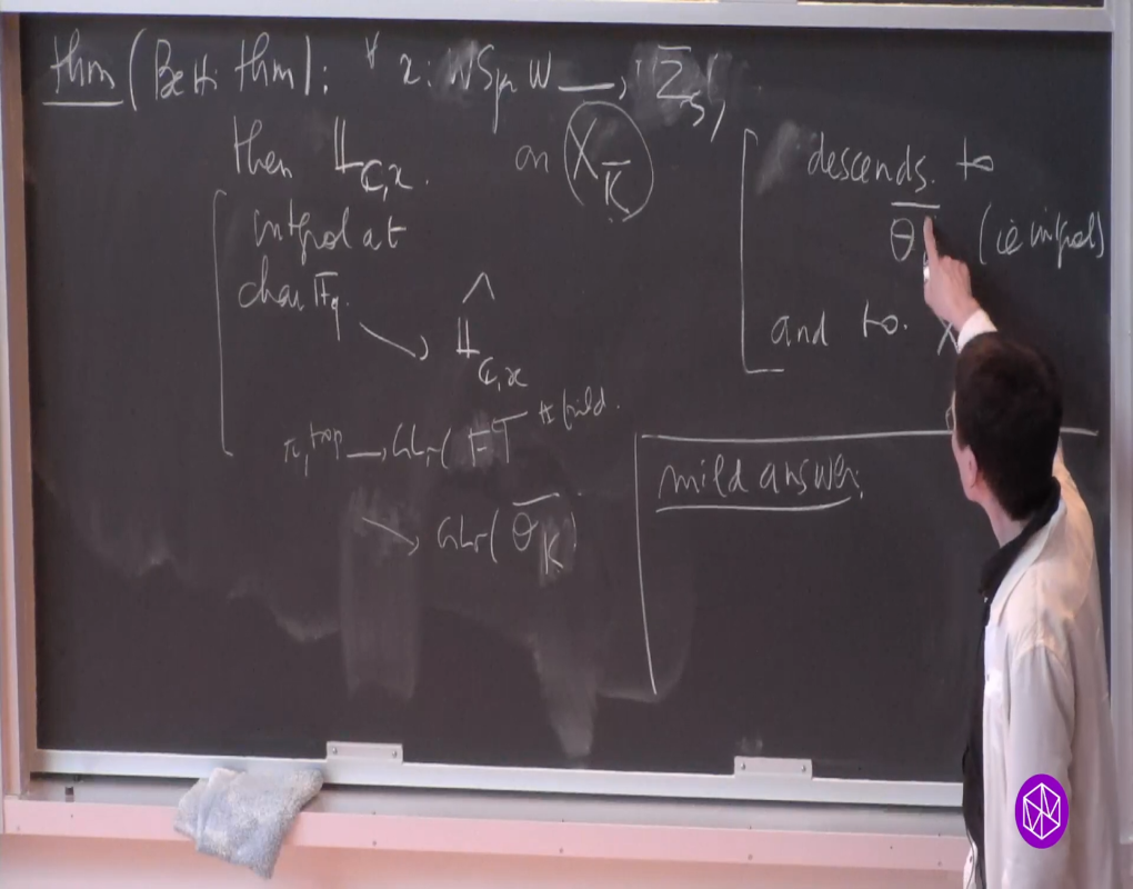 Degeneracy Of Algebraic Points Workshop: Crystallinity Properties of Complex Rigid Local Systems (Joint work in progress with Michael Groechenig) Thumbnail