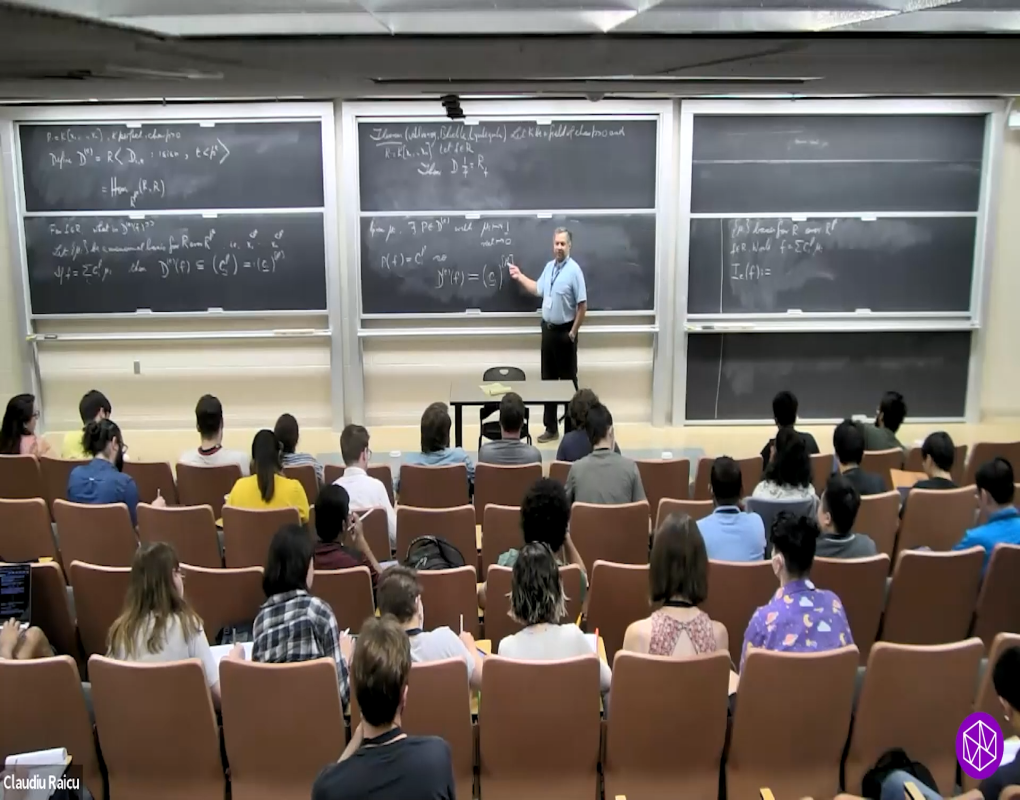 Commutative Algebra And Its Interaction With Algebraic Geometry Summer School: Lecture Thumbnail