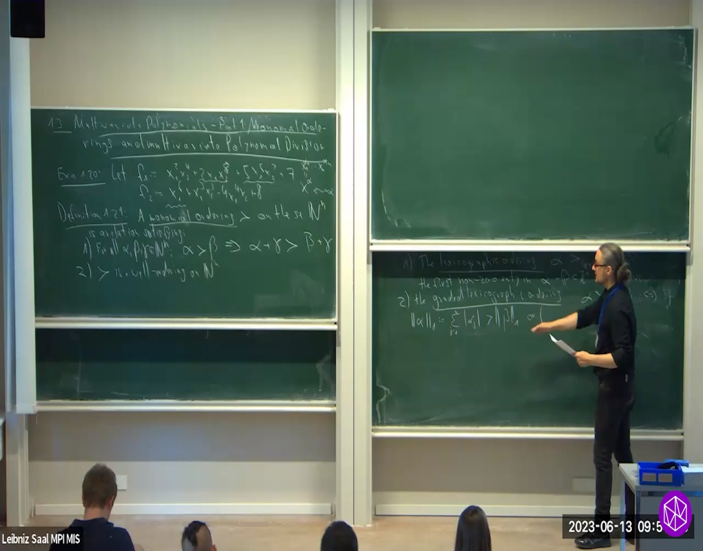 Algebraic Methods For Biochemical Reaction Networks (Leipzig, Germany) Summer School: "Polynomials in Several Variables: Algebra, Geometry, Effective Computations" Thumbnail