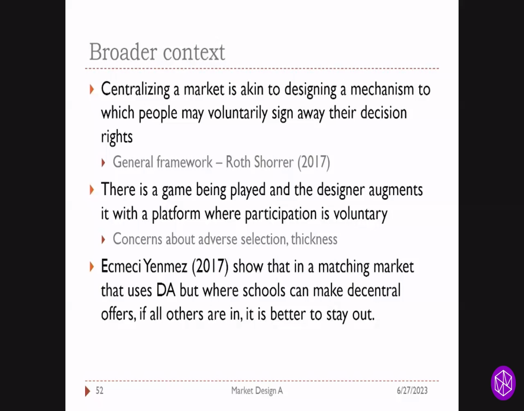 Mathematics And Computer Science Of Market And Mechanism Design Summer School: Lecture C Thumbnail