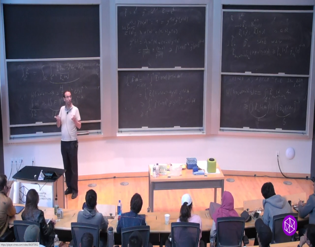 Concentration Inequalities and Localization Techniques in High Dimensional Probability and Geometry Summer School: Lecture Thumbnail