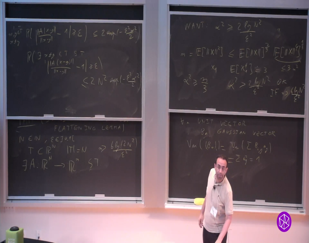 Concentration Inequalities and Localization Techniques in High Dimensional Probability and Geometry Summer School: Lecture Thumbnail