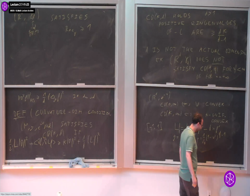 Concentration Inequalities and Localization Techniques in High Dimensional Probability and Geometry Summer School: Lecture Thumbnail