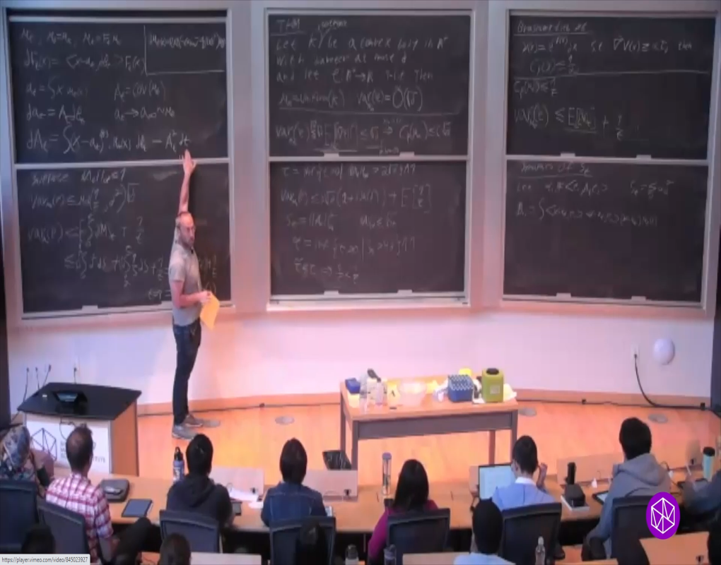 Concentration Inequalities and Localization Techniques in High Dimensional Probability and Geometry Summer School: Lecture Thumbnail