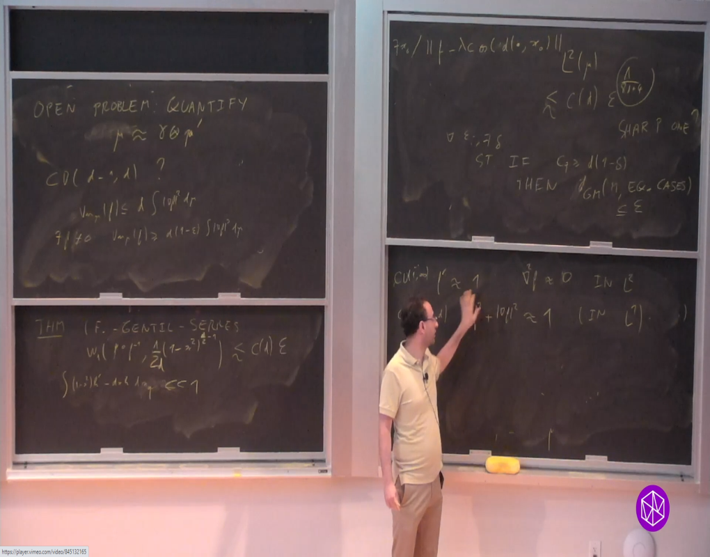 Concentration Inequalities and Localization Techniques in High Dimensional Probability and Geometry Summer School: Lecture Thumbnail