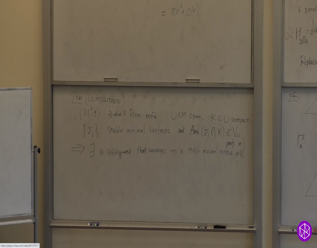 Topics in Geometric Flows and Minimal Surfaces (St. Mary's College) Summer School: Minimal Surface Methods in General Relativity Part 4 Thumbnail