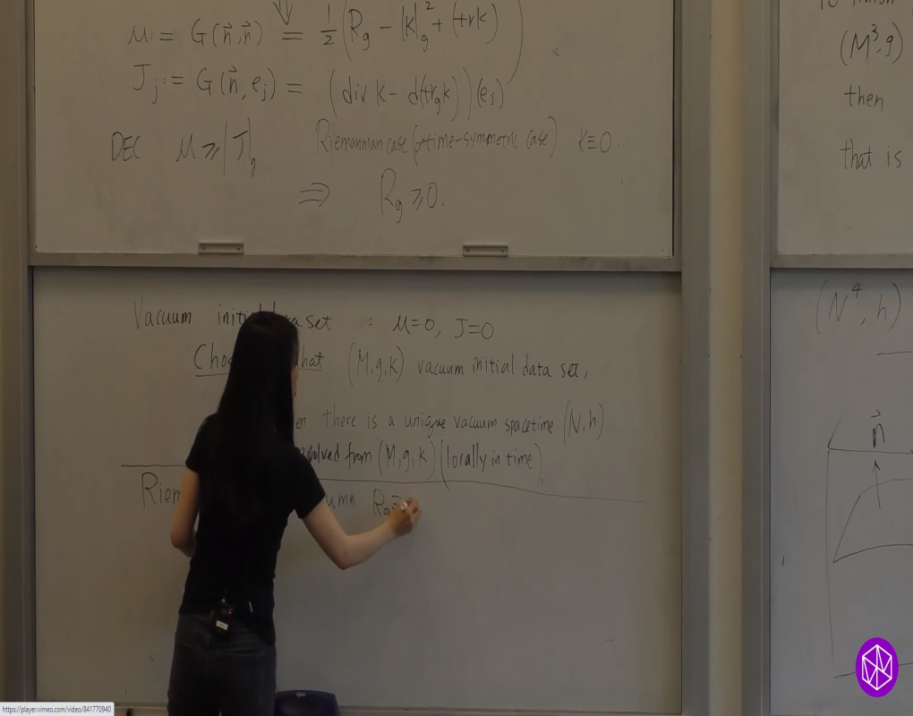 Topics in Geometric Flows and Minimal Surfaces (St. Mary's College) Summer School: Minimal Surface Methods in General Relativity Part 5 Thumbnail