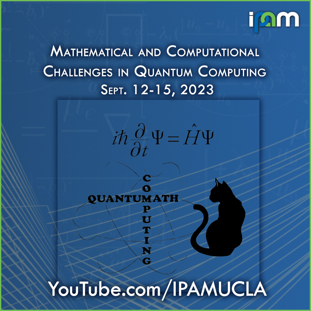 Nicolas Delfosse - Introduction to quantum error correction, part 1/3 - IPAM at UCLA Thumbnail