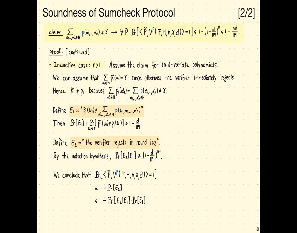 Foundations and Frontiers of Probabilistic Proofs (Zürich, Switzerland) Summer School: "Lecture 02: Sumcheck Protocol" Thumbnail