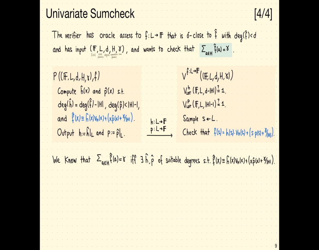 Foundations and Frontiers of Probabilistic Proofs (Zürich, Switzerland) Summer School: "Lecture 13: Linear-Size IOP for Circuits" Thumbnail