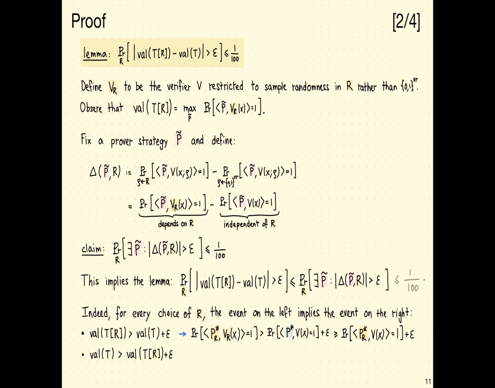 Foundations and Frontiers of Probabilistic Proofs (Zürich, Switzerland) Summer School: "Lecture 19: Limitations of IPs" Thumbnail