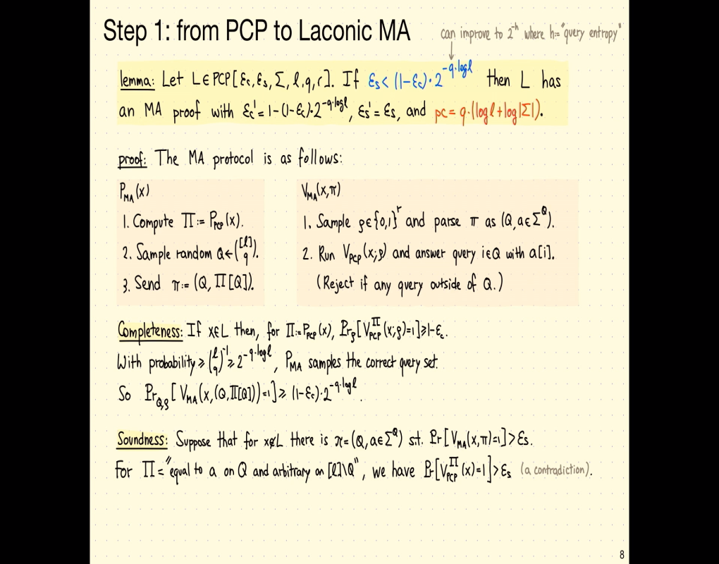 Foundations and Frontiers of Probabilistic Proofs (Zürich, Switzerland) Summer School: "Lecture 20: Limitations of PCPs and IOPs" Thumbnail