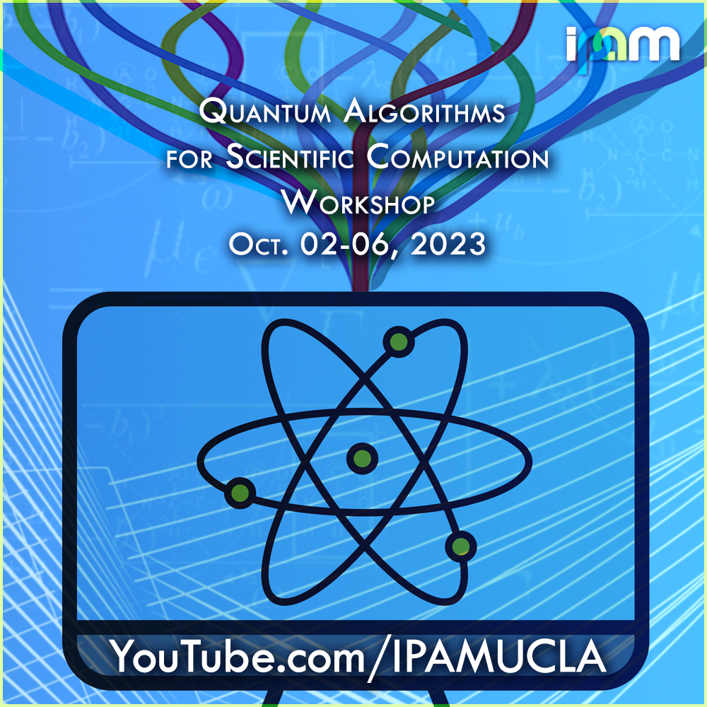 Rolando Somma - Quantum algorithm for simulating coupled classical oscillators - IPAM at UCLA Thumbnail