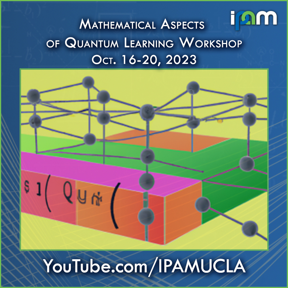 Hsin-Yuan (Robert) Huang - Learning to predict arbitrary quantum processes - IPAM at UCLA Thumbnail