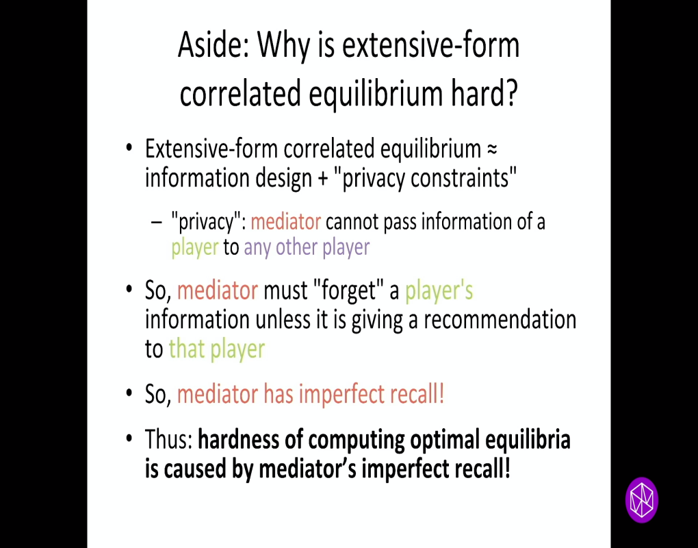 Algorithms, Approximation, and Learning in Market and Mechanism Design: "New directions in how computer science can inform the design of economic mechanisms and systems: Automated mechanism design, necessarily exponentially long theories, AI mediators, and fast convergence to high welfare" Thumbnail