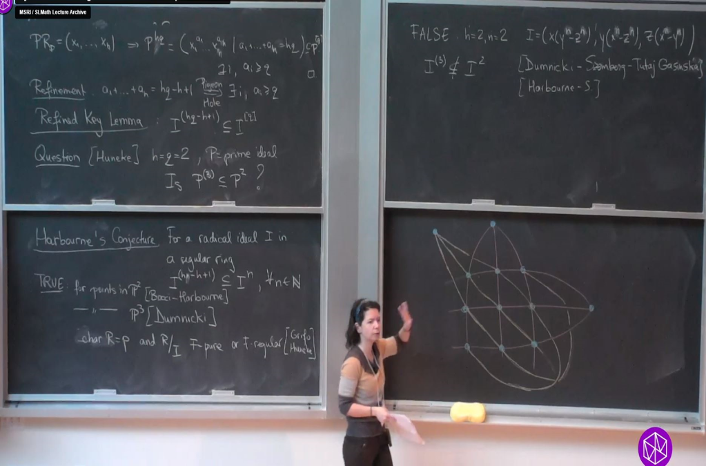 Introductory Workshop: Commutative Algebra: "Symbolic Powers - Algebraic and Geometric Perspectives" Thumbnail