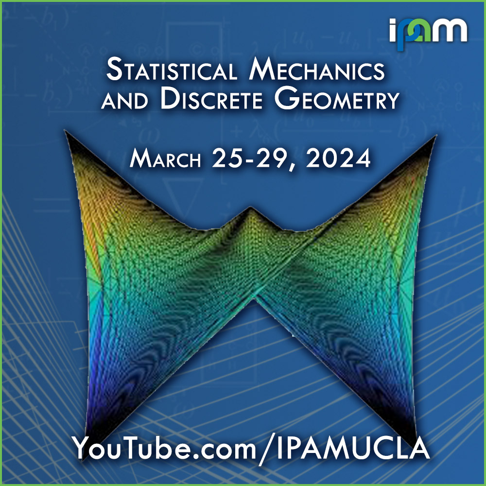 Pavel Galashin - Geometric objects associated to planar bipartite graphs - IPAM at UCLA Thumbnail