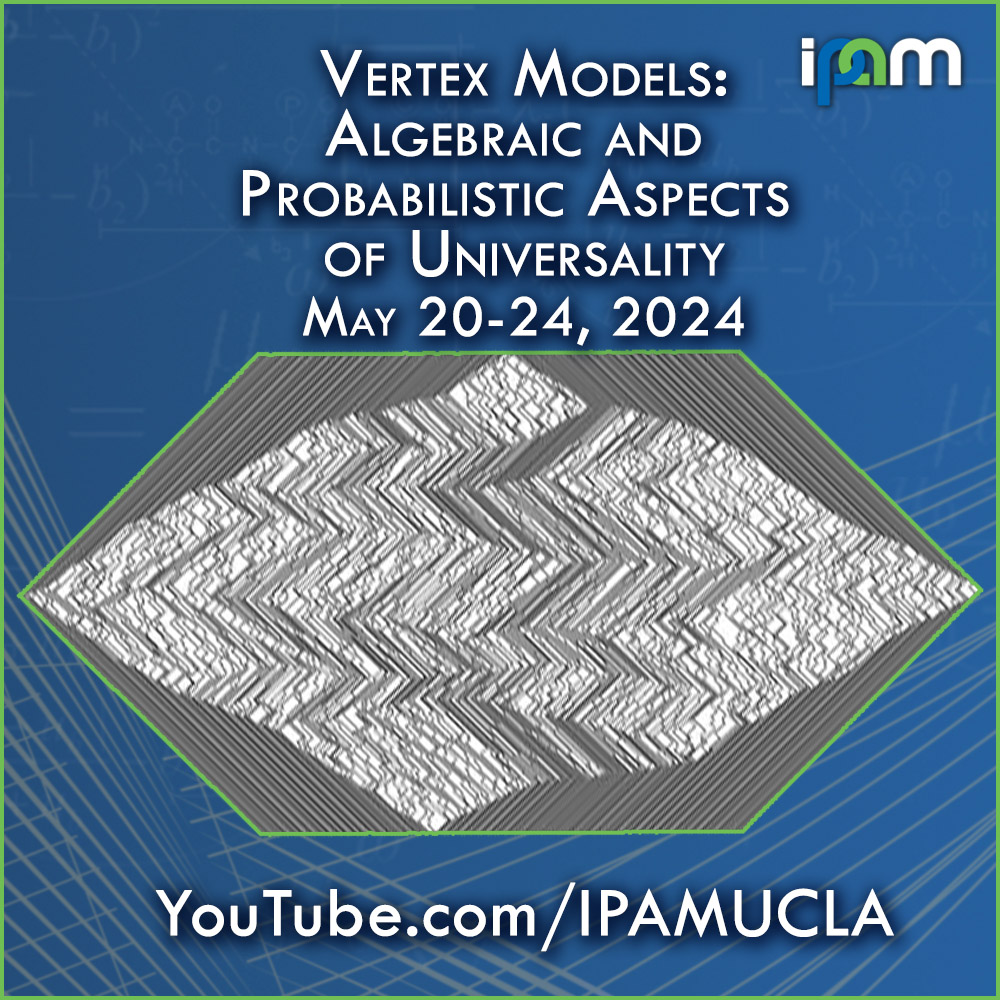 Alexei Borodinof - Geometry of dimer models - IPAM at UCLA Thumbnail