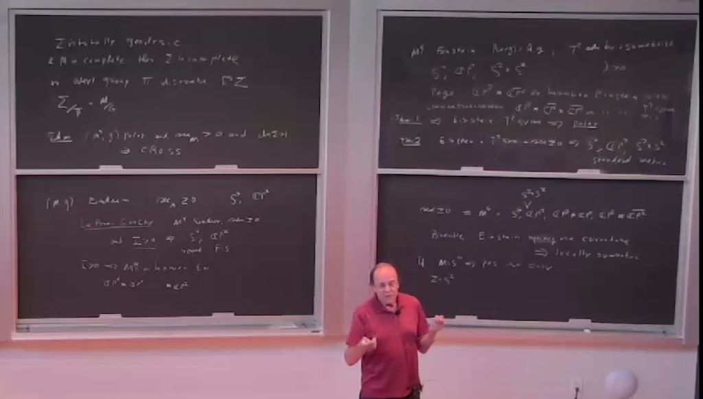 Introductory Workshop: New Frontiers in Curvature: Initial value problems on cohomogeneity one manifolds Thumbnail