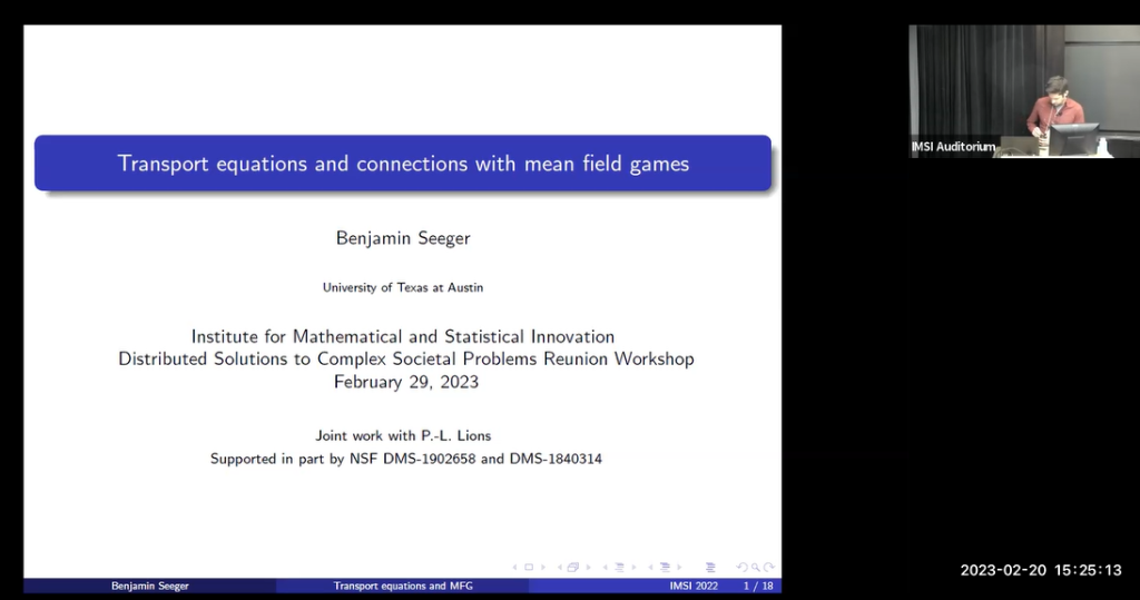 Transport equations and connections with mean field games Thumbnail