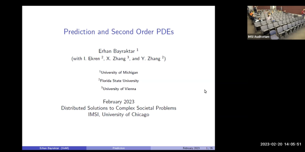 Prediction problems and second order equations Thumbnail