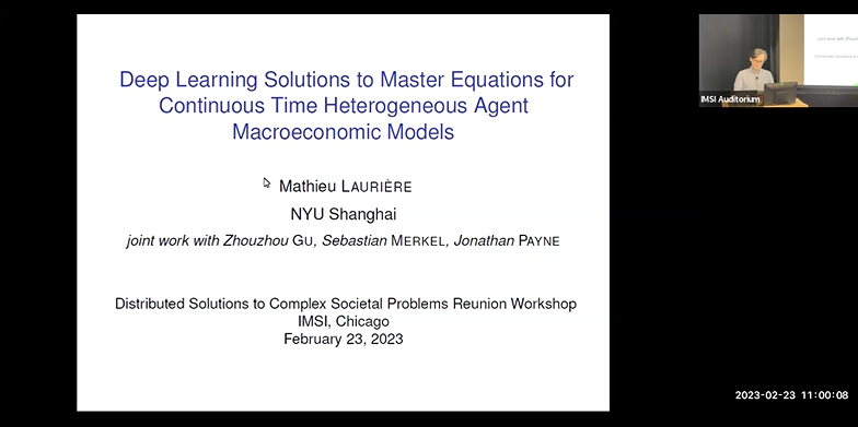 Deep Learning Solutions to Master Equations for Continuous Time Heterogeneous Agent Macroeconomic Models Thumbnail