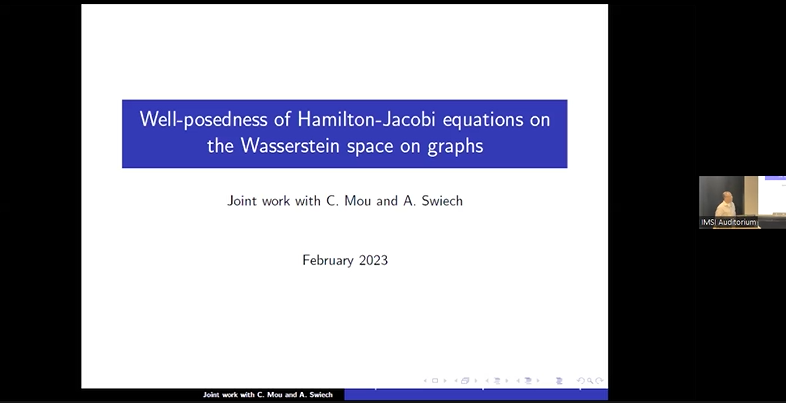 Well-posedness of Hamilton-Jacobi equations on the Wasserstein space on graphs Thumbnail