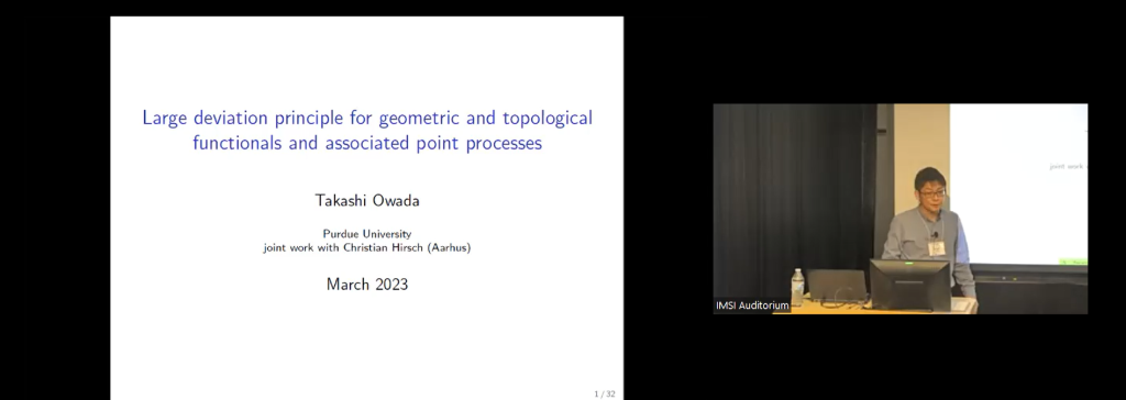 Large deviation principle for geometric and topological functionals and associated point processes Thumbnail